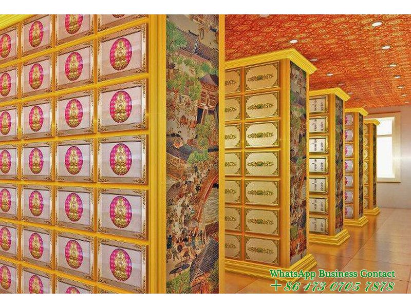 복수 원 유골당 보관대